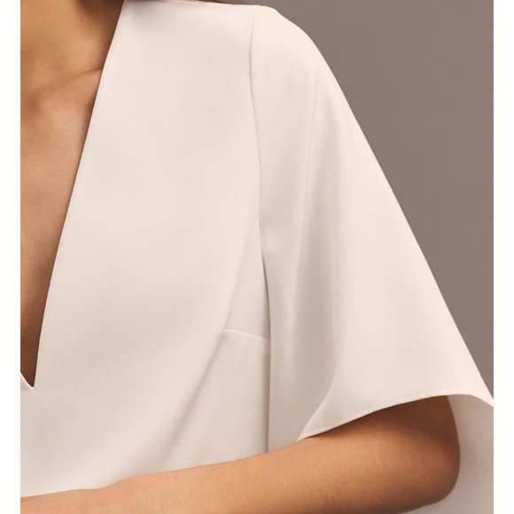 Anthropologie Mare Mare v neck cape blouse - Picture 4 of 8